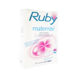 RUBY Serviettes maternité 12 unités