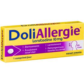 DOLIPRANE Doli allergie loratadine 10mg 10 comprimés