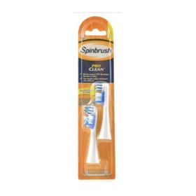 SPINBRUSH Pro clean rechange 2 têtes de brossage souple