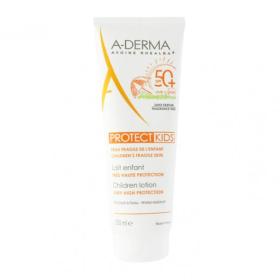 A-DERMA Protect kids lait enfant très haute protection SPF 50+ 250ml