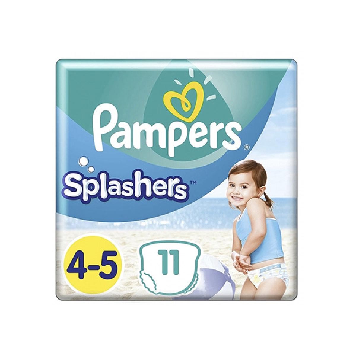 Pampers Splashers 11 Couches Culottes De Bain Jetables Taille 4 5 9 15 Kg Parapharmacie Pharmarket