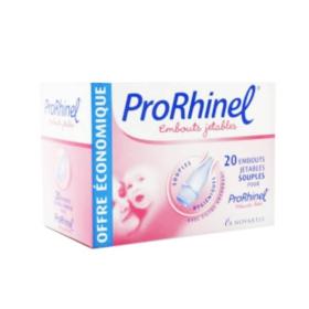 PRORHINEL 20 embouts jetables souples pour mouche bébé