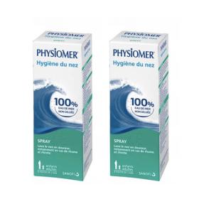 SANOFI Physiomer hygiène nasale brumisation lot de 2x135ml