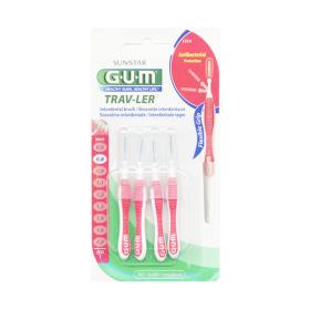 G.U.M Brossettes interdentaires trav-ler 0,8mm 4 unités