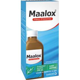 SANOFI Maalox maux d'estomac menthe 250ml