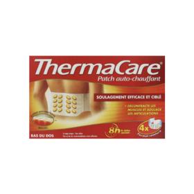 WYETH Thermacare 4 patchs chauffants dos