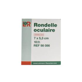 LOHMANN & RAUSCHER Velpeau 7x5,3cm 10 rondelles oculaires