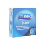 DUREX Classic jeans 3 préservatifs