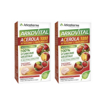 ARKOPHARMA Arkovital acerola 1000 vitamine C lot 2x30 comprimés