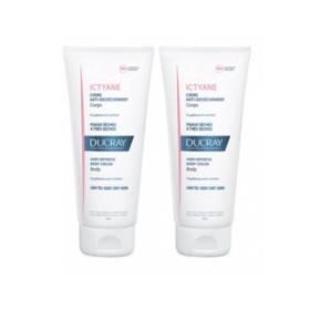 DUCRAY Ictyane crème émolliente nutritive lot de 2x200ml