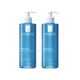 LA ROCHE POSAY Effaclar gel moussant purifiant lot 2x400ml