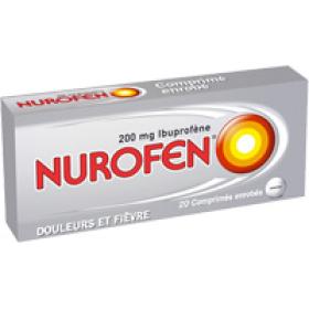 RECKITT BENCKISER Nurofen 200mg 20 comprimés enrobés