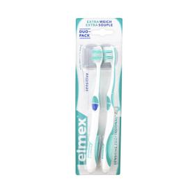 ELMEX Sensitive brosse à dents extra-souple duo-pack 2 unités