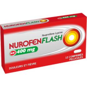 RECKITT BENCKISER Nurofen flash 400mg 12 comprimés