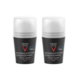 VICHY Homme déodorant anti-transpirant anti-irritations 48h 2x50ml