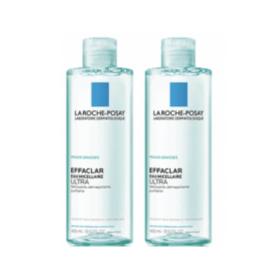 LA ROCHE POSAY Effaclar eau micellaire ultra lot 2x400ml