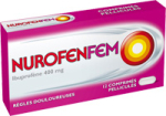 RECKITT BENCKISER Nurofen femme 400mg 12 comprimés pelliculés