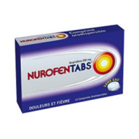 RECKITT BENCKISER Nurofen tabs 200mg 12 comprimés orodispersibles