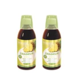 MILICAL Draineur ultra ananas lot 2x500ml