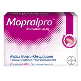 BAYER Mopralpro 20mg 14 comprimés gastro résistants