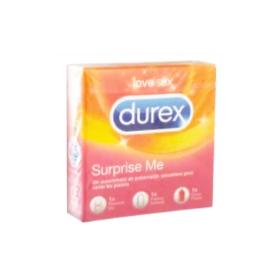 DUREX Surprise me 3 préservatifs