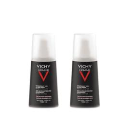 VICHY Homme déodorant 24h ultra frais lot 2x100ml