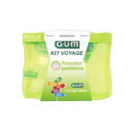 G.U.M Kit voyage prévention quotidienne 4 produits