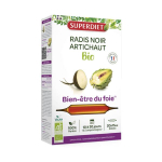 SUPER DIET Radis noir artichaut bio 20 ampoules