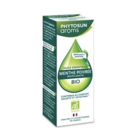 PHYTOSUN AROMS Huile essentielle menthe poivrée bio 10ml