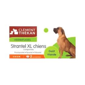 CLÉMENT THÉKAN Strantel chiens XL 2 comprimés