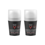 VICHY Homme déodorant anti-transpirant 72h contrôle extrême lot de 2x50ml