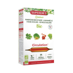 SUPER DIET Quatuor circulation bio 20 ampoules