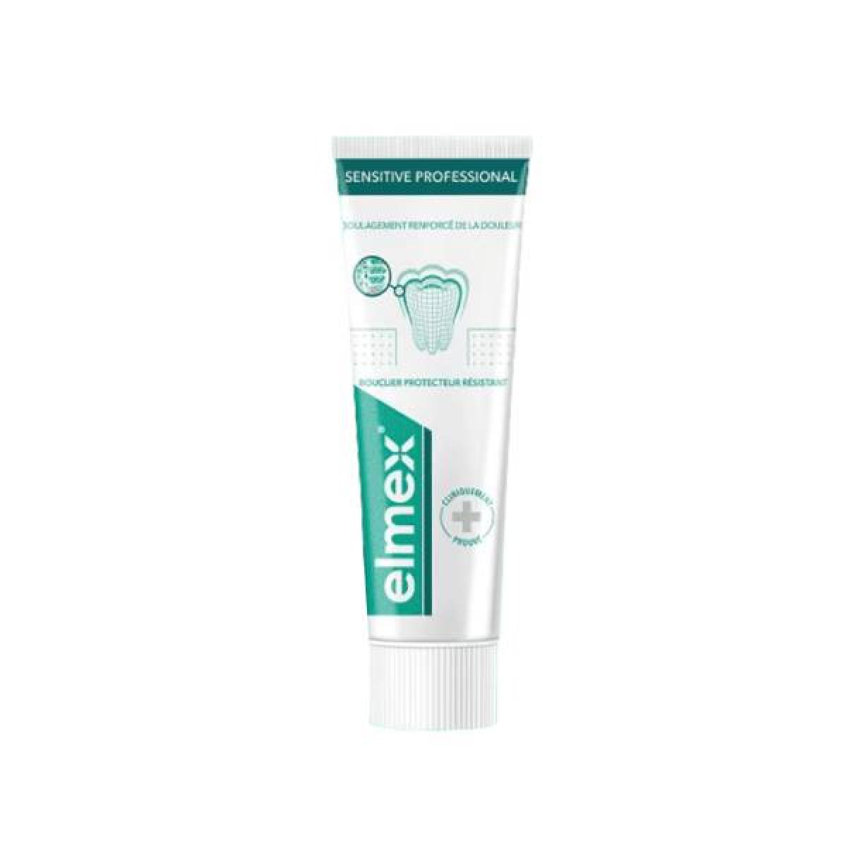 ELMEX Sensitive professional dentifrice 75ml - Parapharmacie - Pharmarket
