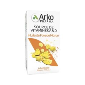 ARKOPHARMA Arkogélules huile de foie de morue 60 gélules
