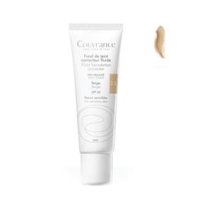 AVÈNE Couvrance fond de teint correcteur fluide 2,5 beige 30ml