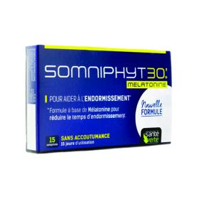 SANTE VERTE Somniphyt 30 mélatonine 15 comprimés