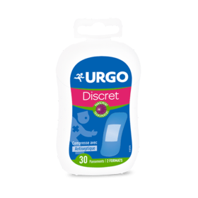 URGO Discret 30 pansements protecteurs assortis