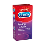 DUREX Feeling sensual 12 préservatifs