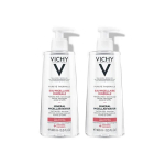 VICHY Pureté thermale solution micellaire démaquillante 3en1 lot 2x400ml