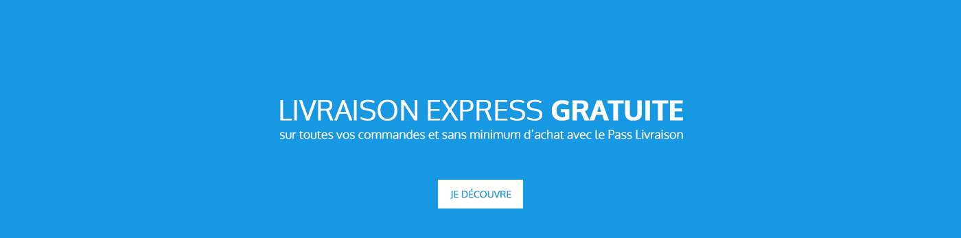 Livraison gratuite avec le Pass Livraison