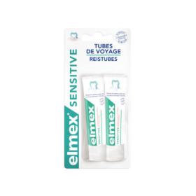 ELMEX Sensitive dentifrice voyage lot 2x12ml