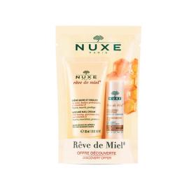 NUXE Rêve de miel offre découverte crème mains et ongles 30ml + stick lèvres hydratant 4g