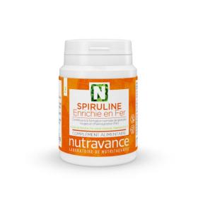 NUTRAVANCE Spiruline enrichie en fer 60 gélules