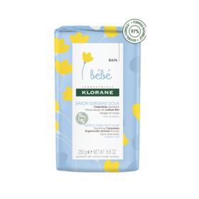 KLORANE Bébé savon surgras doux 250g