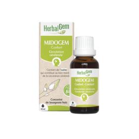 HERBALGEM Midogem confort bio circulation cérébrale 30ml