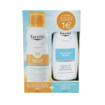 EUCERIN Sun protection sensitive protect spf 50 brume 200ml + sensitive relief after sun 150ml