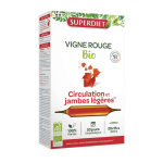 SUPER DIET Vigne rouge bio 20 ampoules