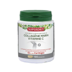 SUPER DIET Collagène marin vitamine C 180 comprimés