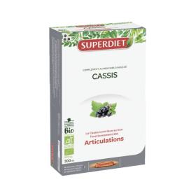 SUPER DIET Cassis bio 20 ampoules