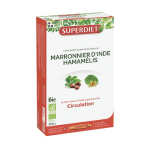 SUPER DIET Marronnier d'Inde hamamélis bio 20 ampoules